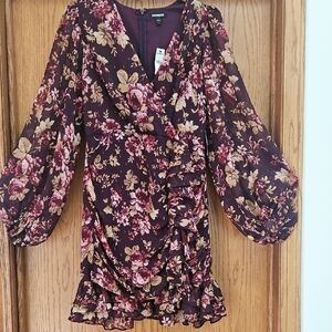 Floral Long Sleeve Dress